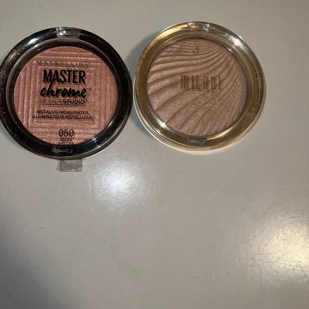 3/$30- Milani and Maybelline Highlighter Lot
